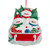 3 SNOWMAN  FAMILY ON SLED ORNAMENT - A2094 3 SNOWMAN  FAMILY ON SLED ORNAMENT - A2094