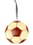 WOODEN SOCCER BALL ORNAMENT - ORN1053