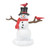 VILLAGE - CARDINAL CHRISTMAS SNOWMAN - 6009798