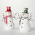 SNOWMEN IN TOP HAT - PN3685