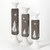 WOOD PILLAR CANDLEHOLDER SET 3 - PN3392