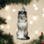 SITTING WOLF - 12545