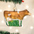 BROWN DAIRY COW ORNAMENT - 12658