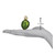 STUFFED GREEN OLIVE ORNAMENT - 28072