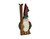 SKIER TALL HAT SANTA 9" - S1018