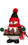 SMOKER SNOWMAN W/ GINGERBREAD - 01-0461