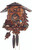 WOODCUTTER WORKSHOP CUCKOO CLOCK - 4358