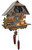 LOVERS CHALET QUARTZ CUCKOO CLOCK - 4704QMT