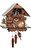 DANCERS AND CHOPPER QUARTZ CUCKOO CLOCK - 470QMT