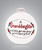 GRANDDAUGHTER LITTLE GIRL GLASS ORNAMENT - 2368