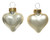HEART GLASS ENAMEL PEARL - 010176
