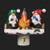 GNOMES BY CAMPFIRE NIGHT LIGHT - 160293
