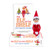 BOY ELF ON SHELF WITH BOOK SPANISH - LIGHT TONE - EOTBOYD3