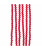 RED WOOD BEAD GARLAND - TN0066/R