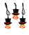 SNOWMAN HEAD LIGHT SET - UL4362