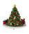REVOLVING MUSICAL CHRISTMAS TREE - C5561