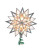 LIT SILVER GLITTERED CAPIZ STAR TREETOPPER - UL3170