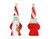 CANDY CANE TALL HAT SANTA 9" - S1004
