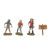 ZOMBIE CRAWL SET OF 4 - 6009818