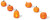 HALLOWEEN - LIT JACK-O-LANTERNS SET OF 6 - 810798