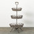 THREE-TIERED METAL PLANT STAND - MET2011