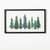 PINE TREE WALL ART 24" - PN3902