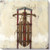 9"  LEAVENWORTH SNOW SLED WALL ART - 175-S-0909