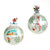 5.5" SKI BALL ORNAMENT - 4320043