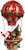 SANTA HOT AIR BALLOON 16" - 63-12562 SANTA HOT AIR BALLOON 16" - 63-12562
