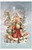 SANTA WITH REINDEER ADVENT CALENDAR - 10439