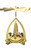 1 TIER CHILDREN ENJOYING WINTER SPORTS NATURAL PYRAMID - 15601