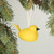 SWEDISH WOODEN YELLOW BIRD ORNAMENT - 900.12 Y