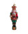 GLASS KING NUTCRACKER ORNAMENT - BELL0024