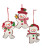 GINGERBREAD SNOWMAN ORNAMENT - D4351 GINGERBREAD SNOWMAN ORNAMENT - D4351
