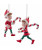 ELF WITH CANDY CANE ORNAMENT - E0428