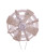 SILVER BEAD/SEQUIN GLASS BALL - GG0980