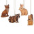 BABY ANIMAL ORNAMENT - 132751