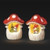 LIGHTED GNOME MUSHROOM WATER GLOBE - 136090