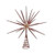 15" RED SPIKE BURST TREE TOPPER - 136498