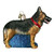 German Shepherd by Old World Christmas 12212 German Shepherd by Old World Christmas 12212