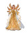 SILVER AND GOLD OMBRE ANGEL TREETOP - UL2238