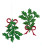HOLLY LEAF ORNAMENT - T3470 HOLLY LEAF ORNAMENT - T3470