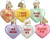 CONVERSATION HEART ORNAMENT - 30002