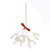 MISTLETOE BUNCH ORNAMENT ON GIFT TAG - E3395