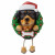 PURE BREED DOG IN WREATH ORNAMENT - ROTTWEILER - OR1712-RO