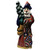 12" PATRIOTIC QUILT SANTA - 9665