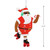 MAHOGANY ROLLER SKATING SANTA ORNAMENT - 1HAJ1970
