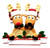 2 REINDEER FAMILY TABLE TOPPER - TT1527-2