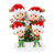 FAMILY OF 4 ELVES AND TREE ORNAMENT - OR2464-4