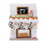 FAMILY OF 6 FIREPLACE MANTLE FAMILY ORNAMENT - OR2030-6